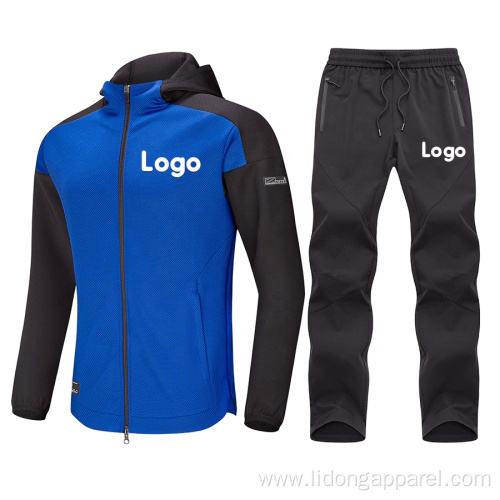 wholesale Hoodie and Jogger Pants Suit outdoor tracksuit